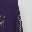 Close-up of the Right sleeve on the Vintage Y2K Champion "Stonehill College Skyhawks" T-Shirt - M