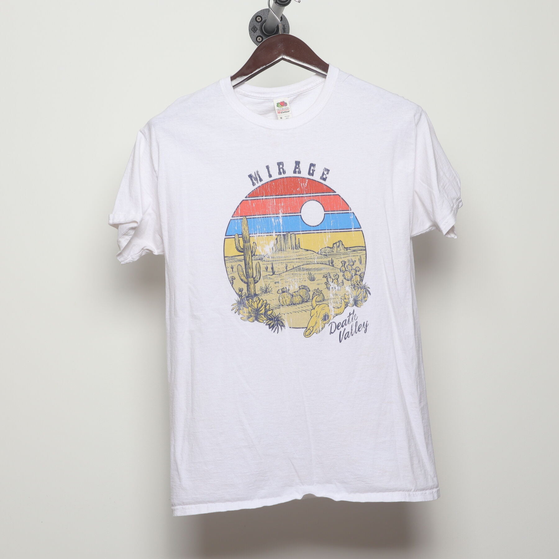 Front view of Vintage 1980s Death Valley "Mirage" T-Shirt - S