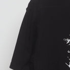 Close-up of the Left sleeve on the Vintage 1980s Def Leppard "Shattered Leopard" T-Shirt - M