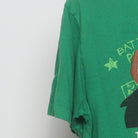 Close-up of the Left sleeve on the Vintage Y2K Home Alone "Battle Plan" T-Shirt - S