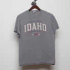 Front view of Vintage Style Idaho Retro Graphic T-Shirt M