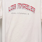 Close-up of the main graphic on the Vintage-Style Los Angeles Graphic Souvenir T-Shirt L