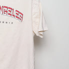 Close-up of the sleeve on the Vintage-Style Los Angeles Graphic Souvenir T-Shirt L