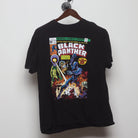 Front view of Vintage Y2K Marvel "Black Panther Comic Cover" T-Shirt - M