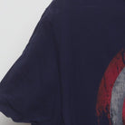 Close-up of the Left sleeve on the Vintage 2010s Marvel "Captain America Shield" T-Shirt - L