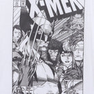 Close-up of the main graphic on the Vintage 1980s Marvel Comics "X-Men #133 Comic Cover" T-Shirt - L