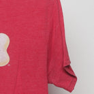 Close-up of the Right sleeve on the Vintage Y2K Milk-Bone "Loved Since 1908" T-Shirt - M