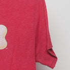 Close-up of the Right sleeve on the Vintage Y2K Milk-Bone "Loved Since 1908" T-Shirt - M