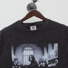 Close-up of the collar and tag on the Vintage Style Snape Twerking Meme T-Shirt L