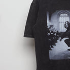 Close-up of the sleeve on the Vintage Style Snape Twerking Meme T-Shirt L