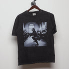 Front view of Vintage Style Snape Twerking Meme T-Shirt L