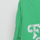 Close-up of the Left sleeve on the Vintage Y2K Mad Engine "I'm Feelin' Lucky" T-Shirt - L