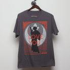 Front view of Vintage Y2K Star Wars "I Love You" Princess Leia T-Shirt - M