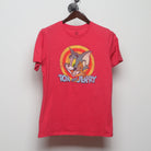 Front view of Vintage Style Tom and Jerry Cartoon T-Shirt M