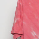 Close-up of the Left sleeve on the Vintage Y2K Urban Pipeline "Red White & Blue Diagonal Tie-Dye" T-Shirt - M