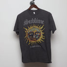 Front view of Vintage Y2K Sublime "40oz. to Freedom Sun" T-Shirt - M