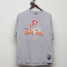 Front view of Vintage Y2K 2005 Orange Bowl "Oklahoma Sooners" T-Shirt - XL