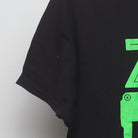 Close-up of the sleeve on the Vintage Y2K Akron Zips "Zips Vibe Cassette" T-Shirt - S