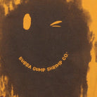 Close-up of the main graphic on the Vintage Y2K Bubba Gump Shrimp Co. "Winking Smiley" T-Shirt - XS