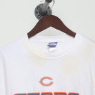 Close-up of the collar and tag on the Vintage Y2K Chicago Bears "Bears Football" T-Shirt - XXL