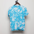 Front view of Vintage Y2K Custom "Splatter Bleach Dye" T-Shirt - M