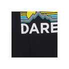 Close-up of the main graphic on the Vintage Y2K DARE "Mountain Sunset" T-Shirt - S