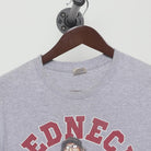 Close-up of the collar and tag on the Vintage Y2K Duck Dynasty "Redneck of the Year" T-Shirt - L
