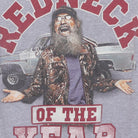 Close-up of the main graphic on the Vintage Y2K Duck Dynasty "Redneck of the Year" T-Shirt - L