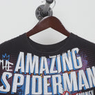 Close-up of the collar and tag on the Vintage Y2K Eminem & Spider-Man "Marvel Comics Bootleg Rap Tee" T-Shirt - XL