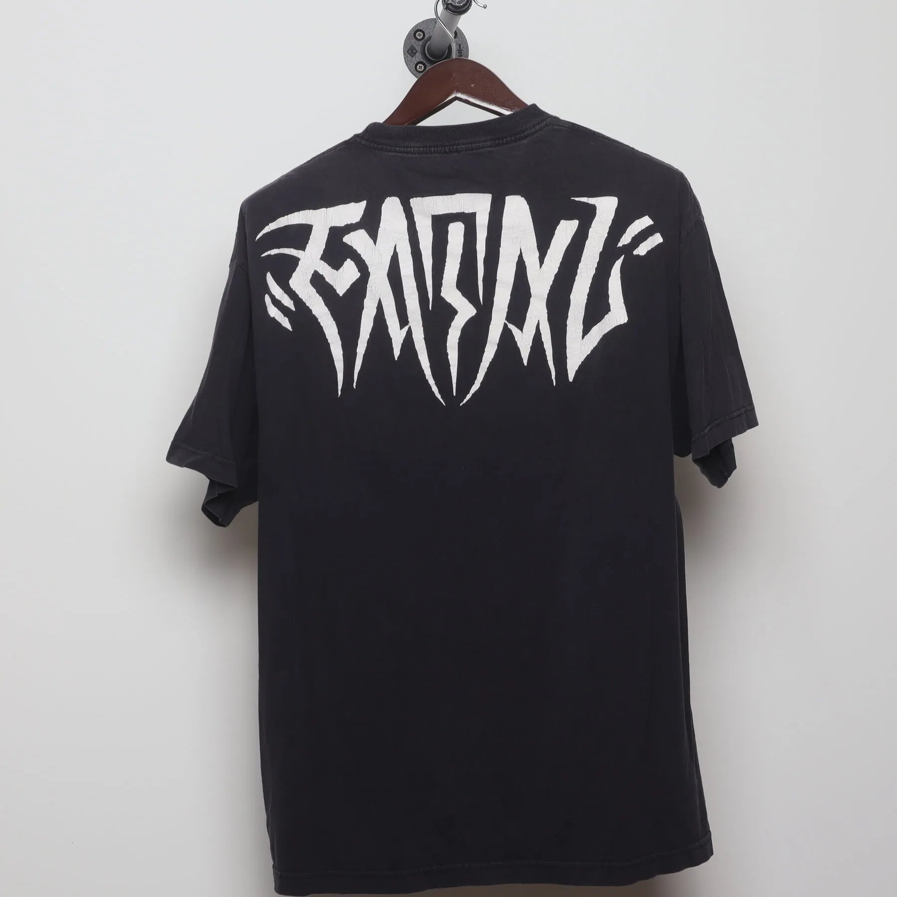 Back view of Vintage Y2K Fatal "Tattoo Pinup" T-Shirt - XL