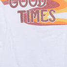 Close-up of the main graphic on the Vintage Y2K Good Times "Nothin' But Good Times" T-Shirt - S