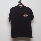 Front view of Vintage Y2K Harley-Davidson "Bar & Shield Logo" T-Shirt - M