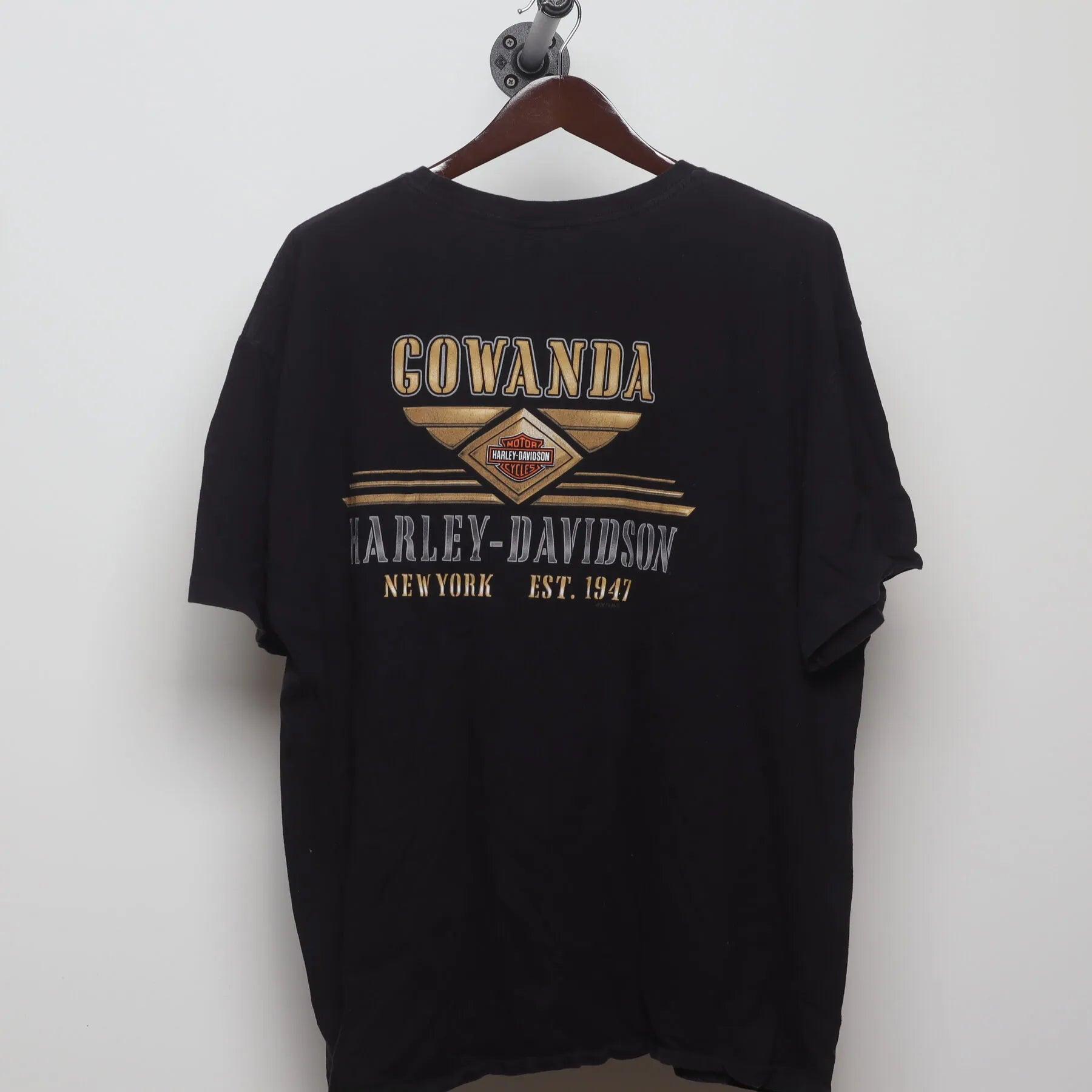 Back view of Vintage Y2K Harley-Davidson "Evil Clown" T-Shirt - XXL