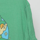 Close-up of the sleeve on the Vintage Y2K Lucky Charms "Lucky the Leprechaun" T-Shirt - XL