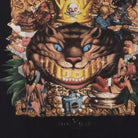 Close-up of the main graphic on the Vintage Y2K Marc Ecko "Lost in Wonderland" T-Shirt - L