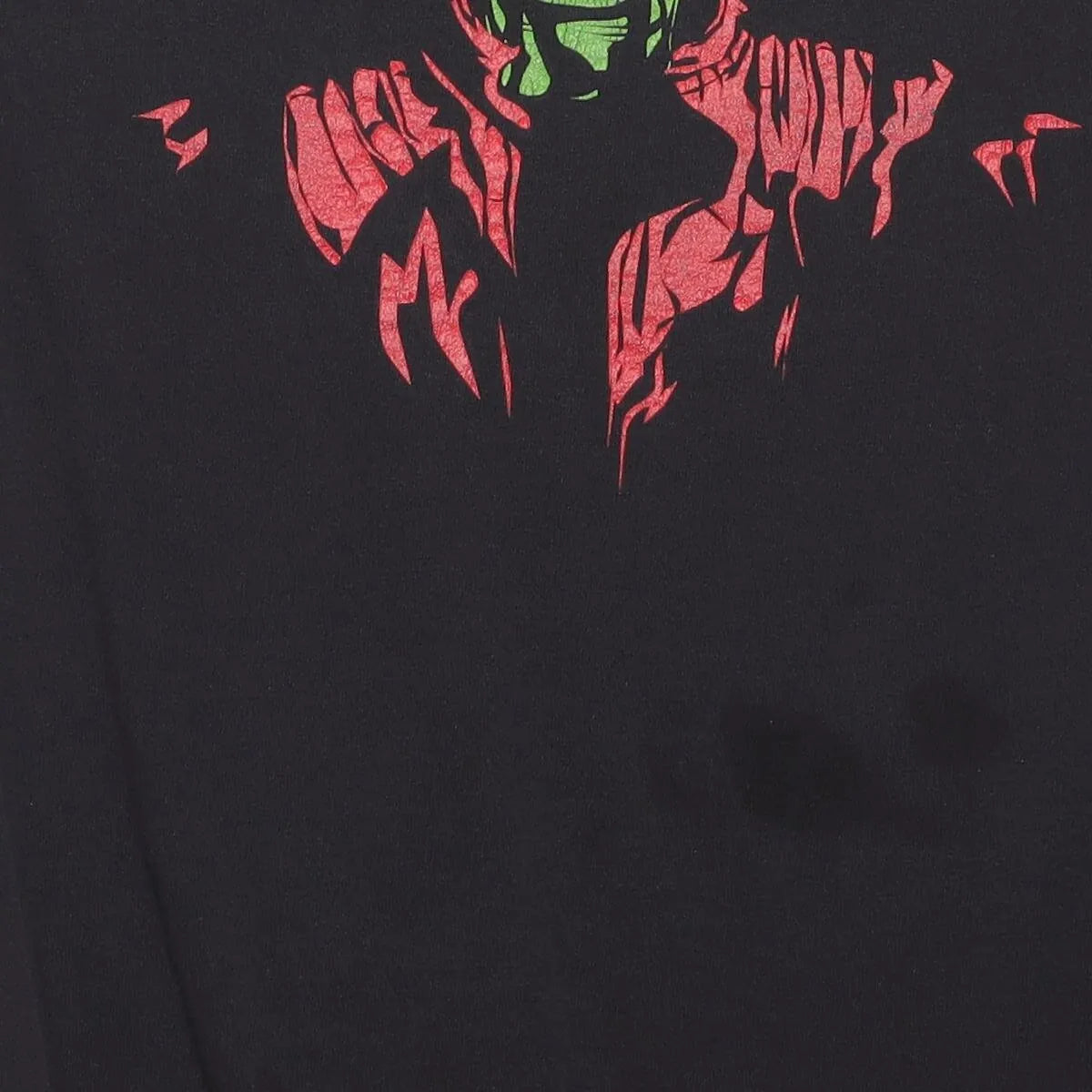 Close-up of the main graphic on the Vintage Y2K Michael Jackson "Thriller Zombie" T-Shirt - M