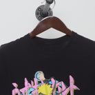Close-up of the collar and tag on the Vintage Y2K Naruto Shippuden "Rasengan Attack" T-Shirt - XS