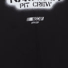 Close-up of the main graphic on the Vintage Y2K NASCAR "Pit Crew" T-Shirt - L