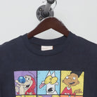 Close-up of the collar and tag on the Vintage Y2K Nickelodeon "Nicktoons" T-Shirt - M