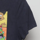 Close-up of the single stitch sleeve on the Vintage Y2K Nickelodeon "Nicktoons" T-Shirt - M