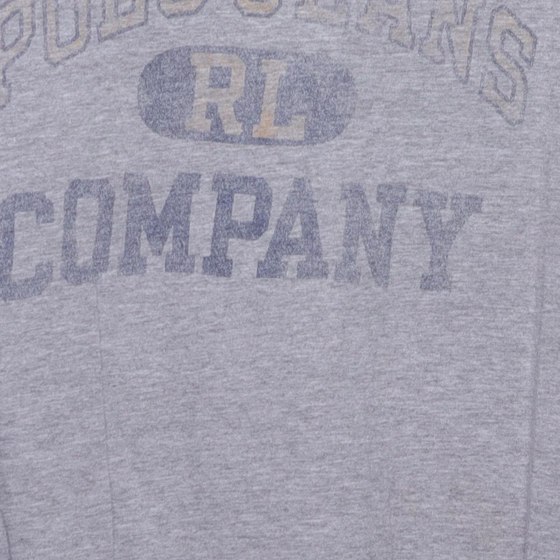 Close-up of the main graphic on the Vintage Y2K Polo Jeans Co. "Company Logo" T-Shirt - L