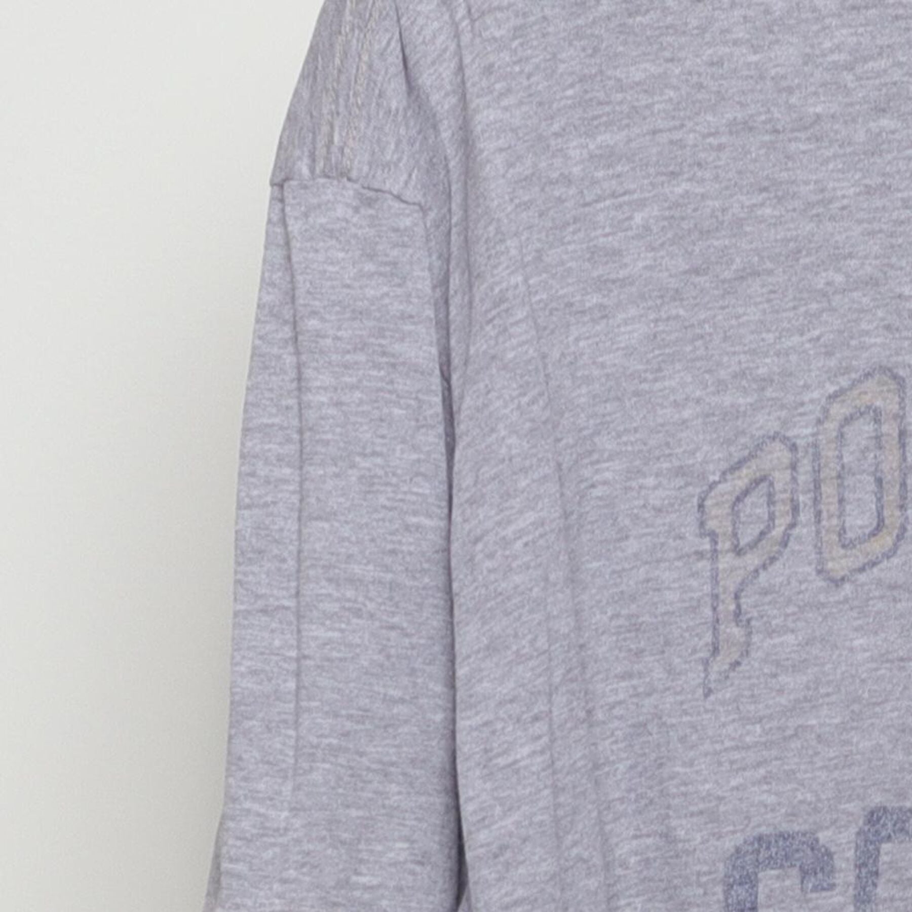 Close-up of the Left sleeve on the Vintage Y2K Polo Jeans Co. "Company Logo" T-Shirt - L
