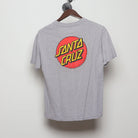 Back view of Vintage Y2K Santa Cruz "Classic Dot Logo" T-Shirt - M