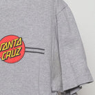 Close-up of the sleeve on the Vintage Y2K Santa Cruz "Classic Dot Logo" T-Shirt - M