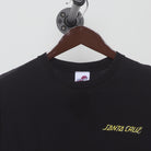 Close-up of the collar and tag on the Vintage Y2K Santa Cruz "Monster Mash Graphic" T-Shirt - S