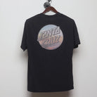 Back view of Vintage Y2K Santa Cruz "Sunset Dot Logo" T-Shirt - M