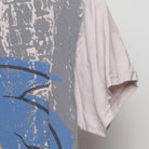 Close-up of the single stitch sleeve on the Vintage Y2K Sonic The Hedgehog "Grunge Graphic" T-Shirt - M