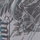 Close-up of the single stitch sleeve on the Vintage Y2K Tool "Dragon Graphic" T-Shirt - M