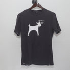 Front view of Vintage Y2K Yiddish Book Center "Goat Graphic" T-Shirt - M