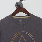 Close-up of the collar and tag on the Vintage Y2K Volcom "Stone Logo" T-Shirt - S